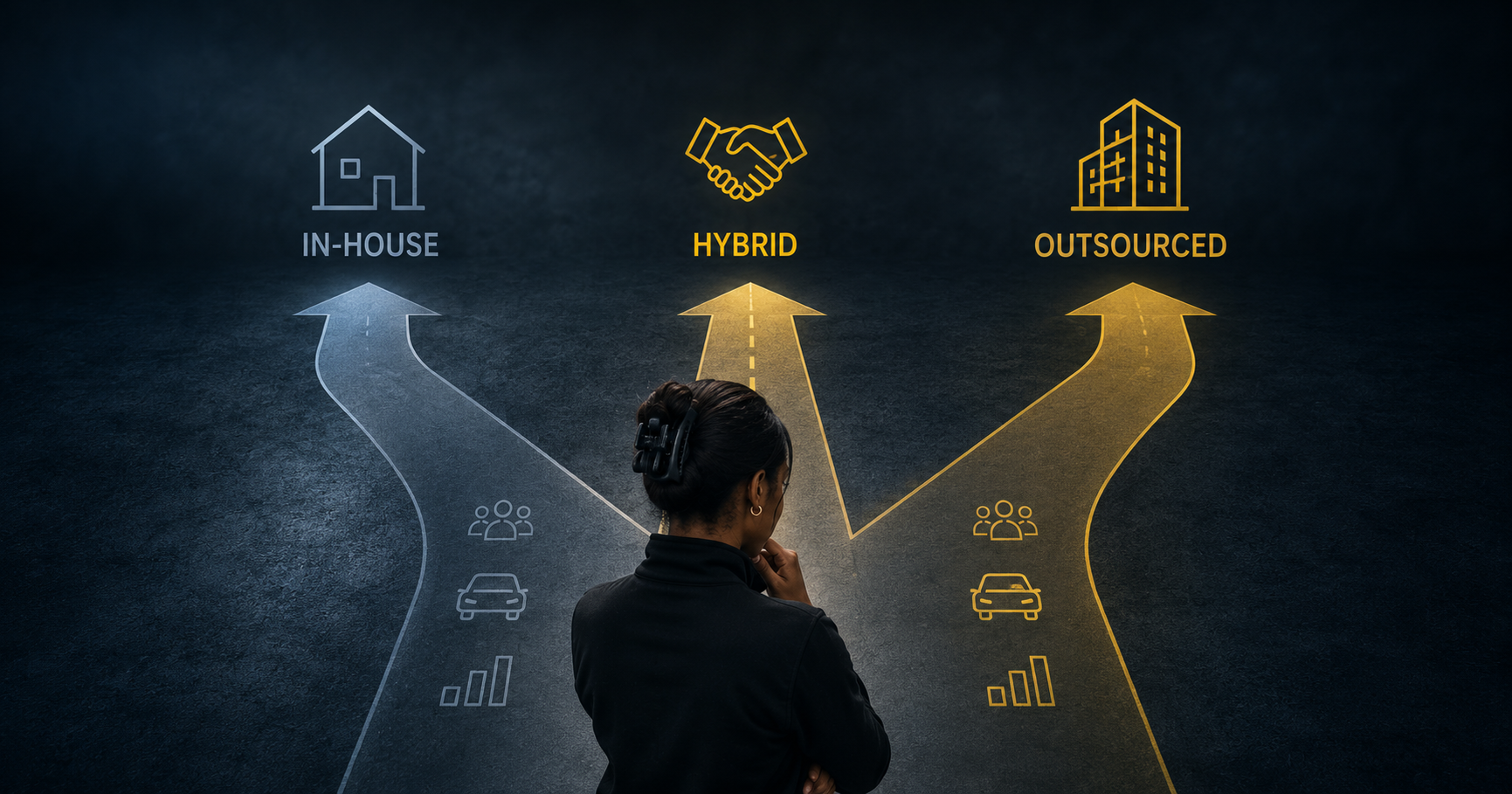 In-house, outsourced or hybrid? How to choose the right field model