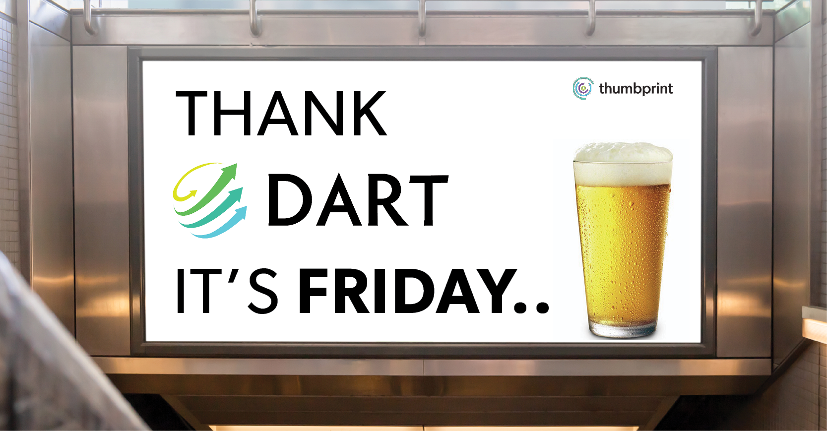 Thank DART it’s Friday! Start the weekend right with data-driven execution…